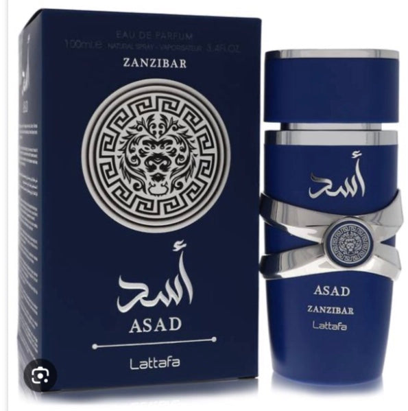 Lattafa Asad Zanzibar 3.4 oz 100ml Eau de Parfum